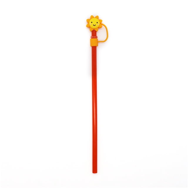 Straw Plugs,Straw Tips Cover Silicone Straws Decor Accessories Drinking Straw Tips Lids Class Leading Features
