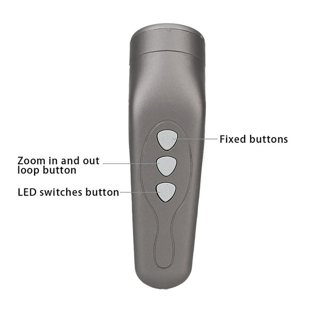 Tipo De Carga De La Máquina Del Detector De Cabello Para El Cabello Del Folículo Del Folículo Del Cuero Cabelludo Para La Uña De Salón De Belleza