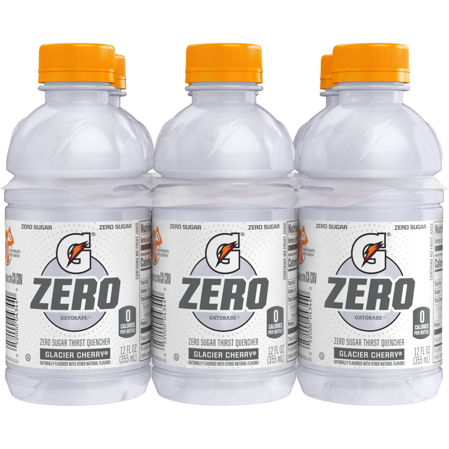 Gatorade Zero Sugar Glacier Cherry 6pk 12oz