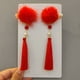 thumbnail image 4 of Horquilla con flecos y bolas de pelo para niña, accesorios para el cabello de Año Nuevo Chino, 4 of 5