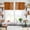 Orange, variant on Black Beige Striped Kitchen Curtain Valances for Windows Farmhouse Short Curtains, Modern Farmhouse Retro Lines Rod Pocket Valance Curtain for Bedroom Cafe Living Room