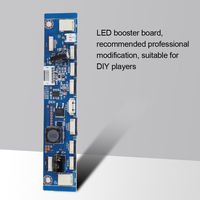 Carte Boost LED, Carte de Pilote DIY Multi-Interfaces Complète et Stable pour Alimentation
