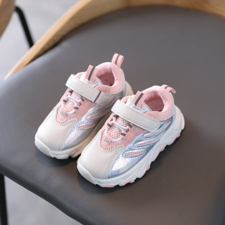 

AIEOTT Girls Shoes Children Kids Toddler Baby Boys Running Sport Shoes Mesh Sneakers