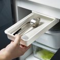 thumbnail image 4 of under Desk Drawer Self-Adhesive: Hidden Office Organizer Table Storage Organizer, 4 of 10