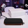thumbnail image 4 of CIMAXIC Sac de Rangement pour Microphone de Fête avec Fermeture Éclair, Étui pour Micro de Voyage Léger, Pochette de Transport Compatible avec JBL Partybox ES, 10.63"X4.33"X2.17 Pouces, 4 of 4