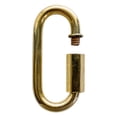 thumbnail image 2 of RCH Hardware QL-BR01-88 Brass Quick Link, 1 Gauge, Polished Brass (2 Pack) 88 Polished Brass, 2 of 2