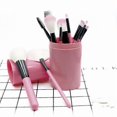 thumbnail image 1 of 12 cosmetic brushes in a bucket, light pink powder (bucket), 1 of 5