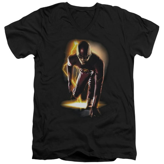 The Flash - Ready - Slim Fit V Neck Shirt - X-Large