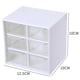 thumbnail image 2 of Almacenamiento de escritorio con minicajones desmontables para suministros y accesorios de escritorio Organización eficiente de la oficina, 2 of 4