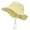 Yellow, variant on Toddler Baby Summer Sun Protection Fashion Solid Color Sun-Hat Cute Sunscreen Hat Cap