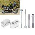 thumbnail image 4 of Handlebar Adapter, Beautiful Handlebar Riser  For ATVs For Motorcycles Replacement For  TIGER 900//PRO/GT 2020-2022 Silver,Black, 4 of 8
