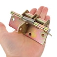 thumbnail image 4 of HEALEEP 1 Set Metal Gate Hinges Aluminium Alloy for Fence Heavy Duty Smooth Opening and Closing, 4 of 8