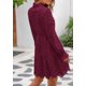 thumbnail image 2 of Vestido PRETTYGARDEN para mujer, primavera 2025, manga larga, cuello en V, 2 of 9