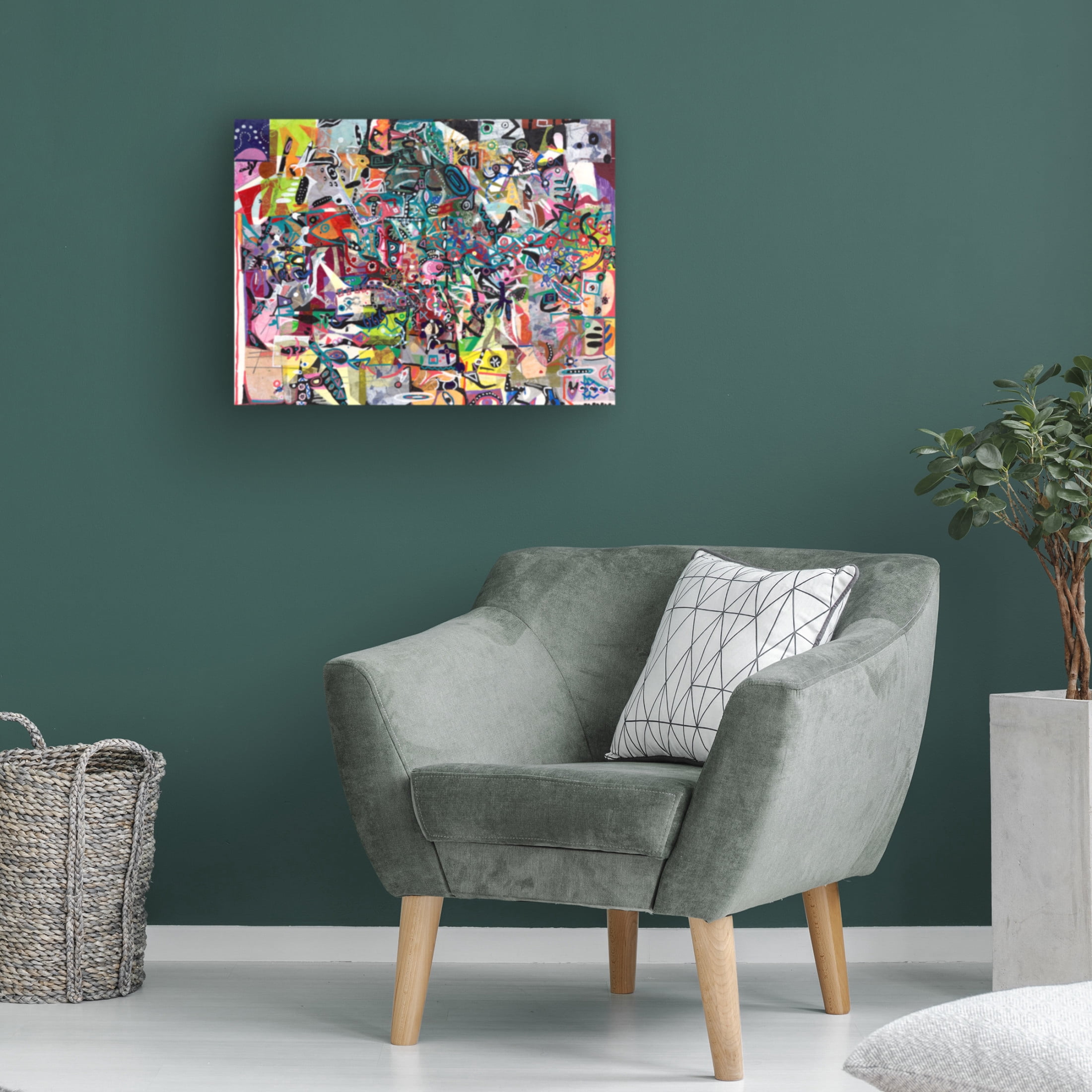 Canvas Wall Art - Ellen Kossoff 'Beehive' Wall Art for Living Room, Bedroom, or Office Décor by Trademark Fine Art - 24 x 18 Inches