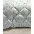 thumbnail image 3 of Agave Down Alternative Comforter, Repeating Cacti Flower Like Blossoming on Diagonal Squares Backdrop, Microfiber Quilt for All Season, 5 Sizes, Mint Green Pale Sky Blue, by Ambesonne, 3 of 3