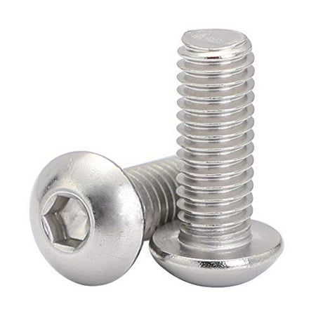 bolts stainless steel screws socket button hex allen cap quantity drive head coolest heads