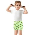 thumbnail image 5 of joogoo Clover and Bows Girls Lined Shorts Bike Dance Bottoms 5T, 5 of 7