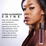 Flori Roberts Mineral Base Lip Shine - Vibrant Non-Sticky Lip Makeup for Women - High Shine Finish