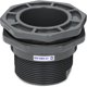 thumbnail image 1 of Hayward BFA1030CES 3-Inch Gray PVC Socket by Thread BFA Series Bulkhead Fitting with EPDM Standard Flange Gasket, 1 of 1