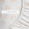 thumbnail image 3 of 100% Cotton Flannel Bed Sheets Set for King Size Bedding in Flower Bunch Pink by Comfort Canopy, 3 of 15