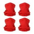 thumbnail image 1 of Uxcell Foulard de Cou, Lot de 4 Respirantes et Rafraîchissantes pour Cyclisme Course, Rouge, 1 of 7
