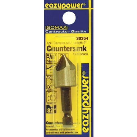 

1PK Eazypower 5/8 In. Soft Metal Wood Countersink