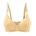 thumbnail image 1 of Wirefree Comfort Bra for All-Day Everyday Support Seamless Unlined Soft Cup Lightweight Coverage T Shirt Bra Full Coverage Non Padded Design for Casual Home Wear, 1 of 3