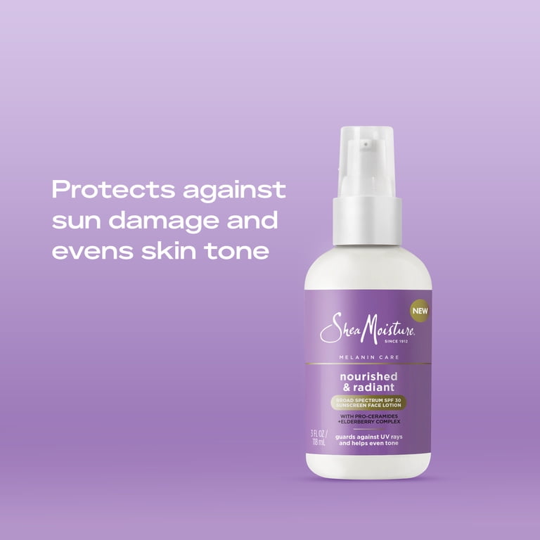SheaMoisture Melanin Care SPF 30 Sunscreen Face Lotion, 3 oz photo 3