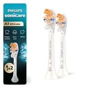 Philips Sonicare A3 All-In-One Replacement Brush Head, 2 Pack, White, HX9092/77
