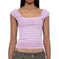 thumbnail image 2 of Summer Women'S Undershirts Tank Tops Solid Color Lace Backless Athletic Tank Top — L, 2 of 5
