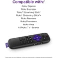 thumbnail image 1 of Roku Voice Remote (Oficial) para Roku Players y Roku TVs, 1 of 2