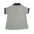 thumbnail image 2 of Cozy Toes - Little Boys Short Sleeved Polo 10153-2T (blue stripe), 2 of 3