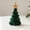 Multicolor#3, variant on Flocked Christmas Tree Ornaments Velvet Mini Hanging Xmas Decor with Gold Star Holiday Party Decoration, Multicolor, 4.33 In