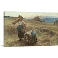 thumbnail image 1 of ARTCANVAS Les Glaneuses Canvas Art Print by Leon Lhermitte - Size: 12" x 8" (0.75" Deep), 1 of 9