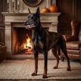 thumbnail image 5 of Scary Dog Muzzle, Prevents Barking with Adjustable Plastic Breathable Muzzle for Halloween,Party Costume and Christmas(S), 5 of 7