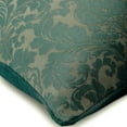 thumbnail image 2 of Pillow Covers, Teal Blue Throw Pillows for Bed 20x20 Pillow Covers Silk Jacquard Damask Throw Pillows Covers, Blue Pillow Covers 20x20 inch (50x50 cm), Victorian - King Damask, 2 of 3