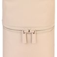 thumbnail image 3 of Bolsa de cosméticos de nailon con forma de barril multifuncional con cremallera para suministros de viaje Tmvgtek Cuidado Belleza, 3 of 4
