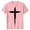 Pink, variant on DeHolifer Men’s Novelty T-Shirts Cross Faith Casual Crewneck Short Sleeve Shirts Workout Tees Sky Blue 2XL