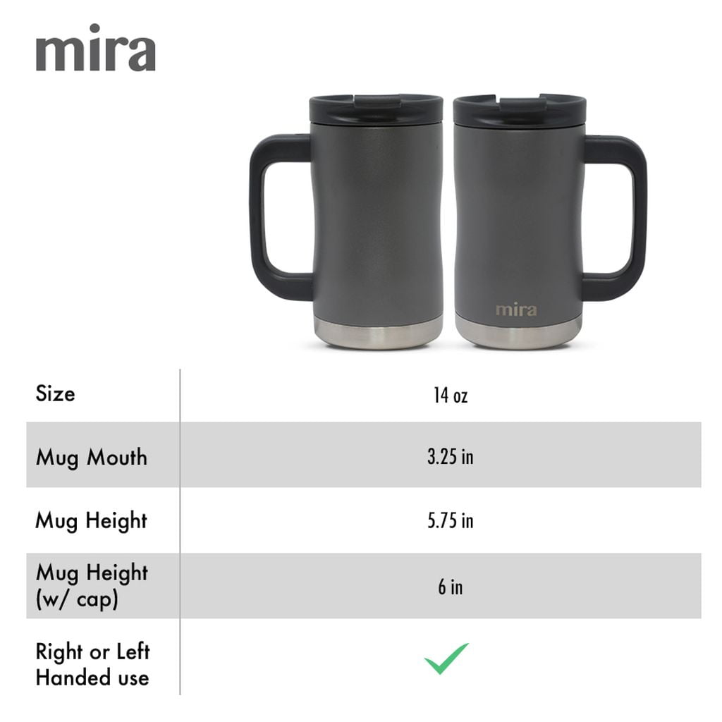 Replacement Lid - Quest Mug - 16 oz & 12 oz – MIRA Brands