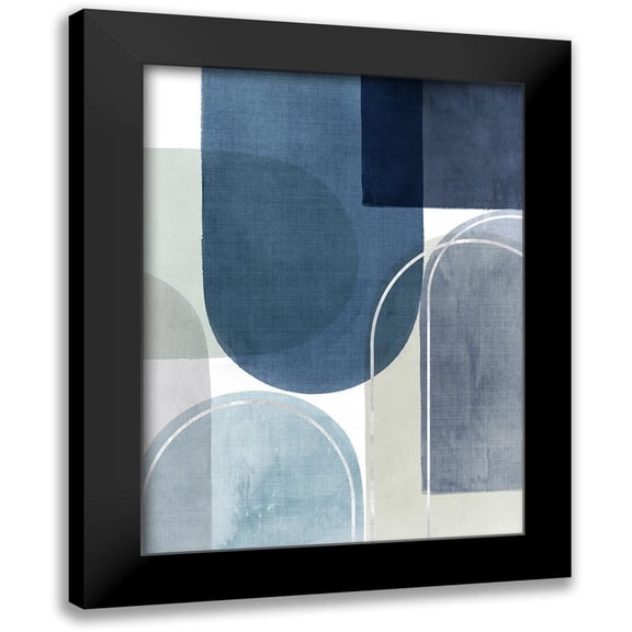 PI Studio 12x14 Black Modern Framed Museum Art Print Titled - Framed Move II