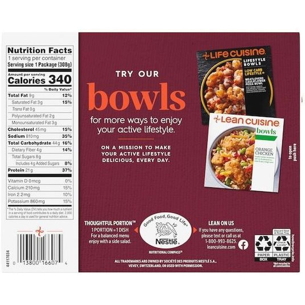 Lean Cuisine Chicken Parmesan Meal, 10.88 Ounce -- 12 per Case.