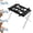 Black, variant on 2-in-1 Foldable Pet Grooming Bed, Detachable Bathing Hammock with Breathable Mesh, for Small Dogs & Cats Nail Clipping, Ear Cleaning