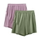 thumbnail image 1 of Pantalones cortos de pijama Wancir de algodón para mujer, 2 piezas, suaves y ligeros., 1 of 2