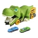 thumbnail image 3 of Camión Devorador de Dinosaurios de Autos Divertido Portátil con Mini Autos para 2 coches pequeños, 3 of 9