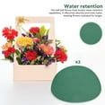 thumbnail image 3 of CRILSTYLEO 2Ud Media De Espuma Floral Verde Para Decoraciones Y Centros De Duraderos, 3 of 6