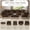 Brown, variant on Modular Sofa Armless Chair Module, Sectional Couch Middle Seat, DIY Custom Sofa Expansion Piece