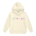 thumbnail image 6 of Hoodies Boys and Girls Kids Letter Printed Hooded Long Sleeve Soft Sweatshirts Top Fall Winter Girls Clothes 10-11 Years, 6 of 8