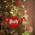 thumbnail image 4 of Mefallenssiah 1Pc Christmas Ornament Paperboard Christmas Tree Pendant Crafts with Rope, 4 of 5