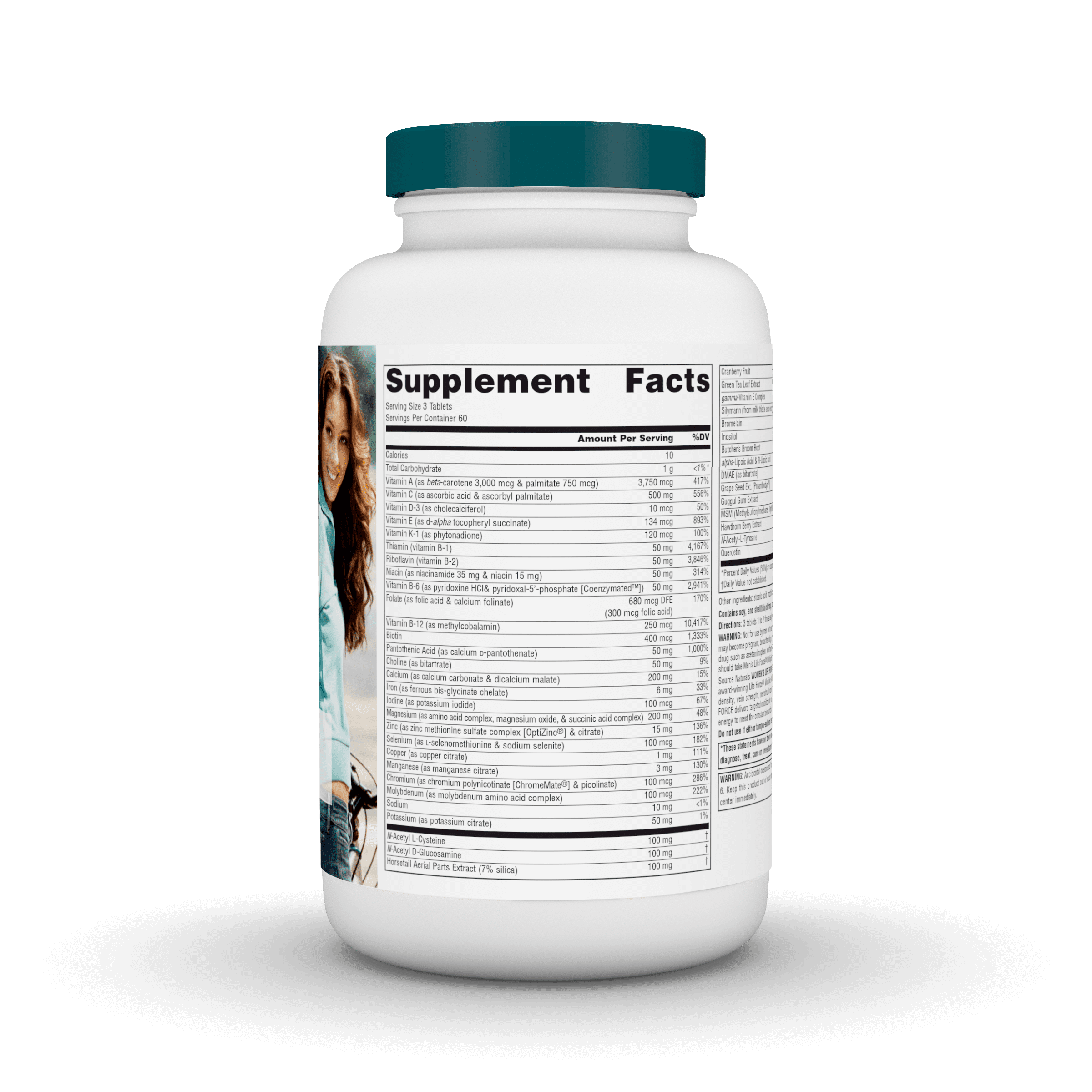 Source Naturals, Inc. Women's Life Force with Iron 180 Tablet