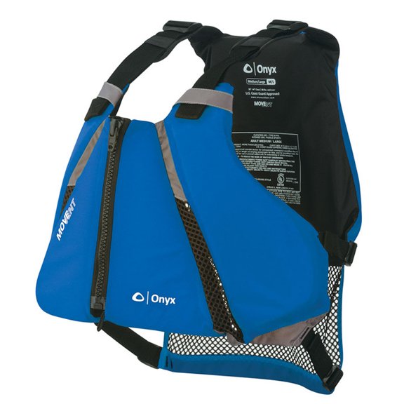 Onyx MoveVent Curve Paddle Sports Life Vest - XS/S - Blue | Bundle of 2